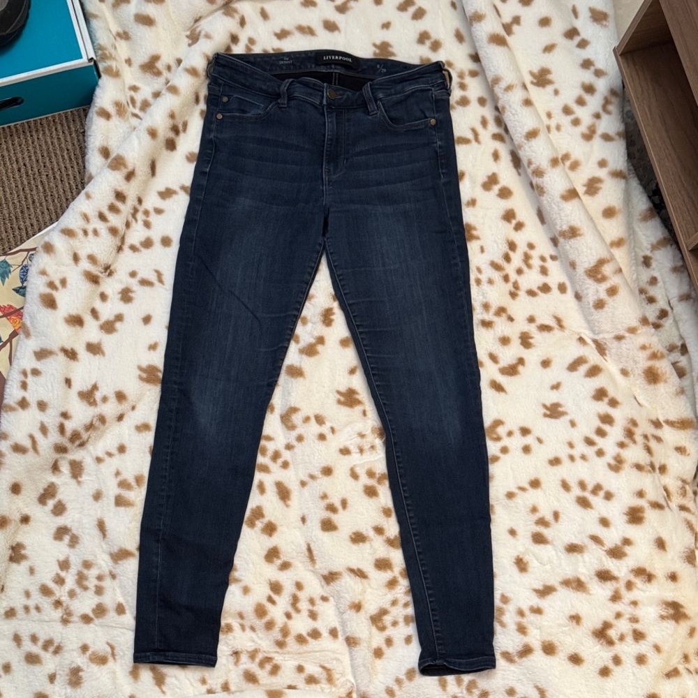 Liverpool Jeans Company Dark Blue The Skinny Jeans size 8